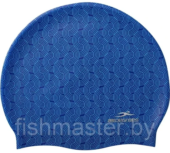 Шапочка для плавания 25DEGREES Twist Blue 25D22012A, силикон