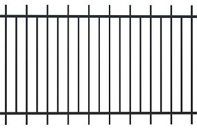 Забор металлический сборный КЗC-4оц, секция 2000мм*3000мм