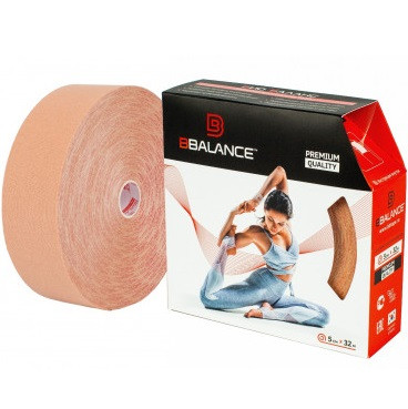 Кинезио тейп BBTape 5см*45м, бежевый