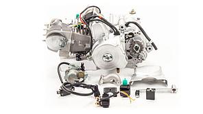 Двигатель 125см3 152FMI (52.4x55.5) полуавтомат, 3ск+реверс, верхний стартер