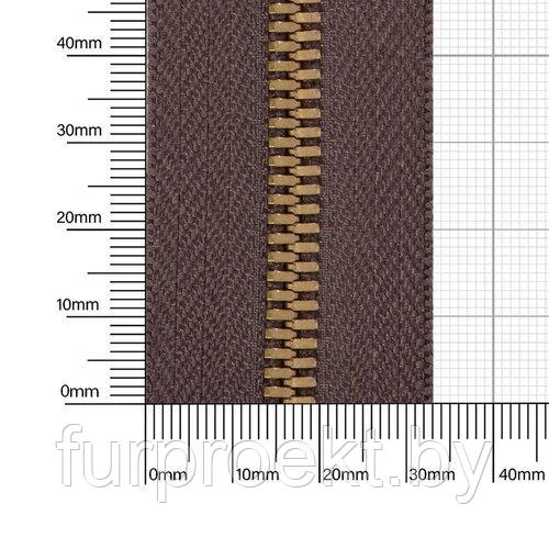 Молния № 5 металл-ая двухсторонняя антик полир 304 КЗ