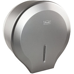 Диспенсер для туалетной бумаги Puff-7130S, пластик, хром