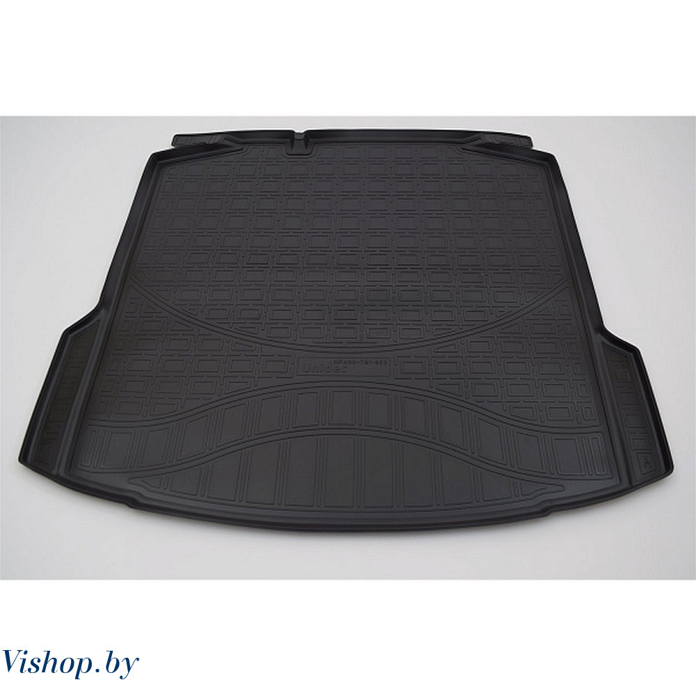 Коврик багажника для Skoda Rapid NH HB без ушей Бежевый