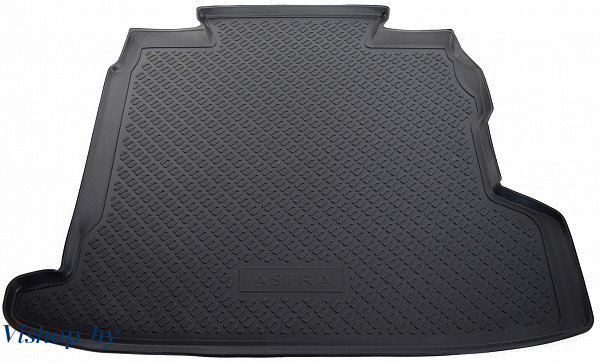 Коврик багажника для Opel Astra H (SD)серый