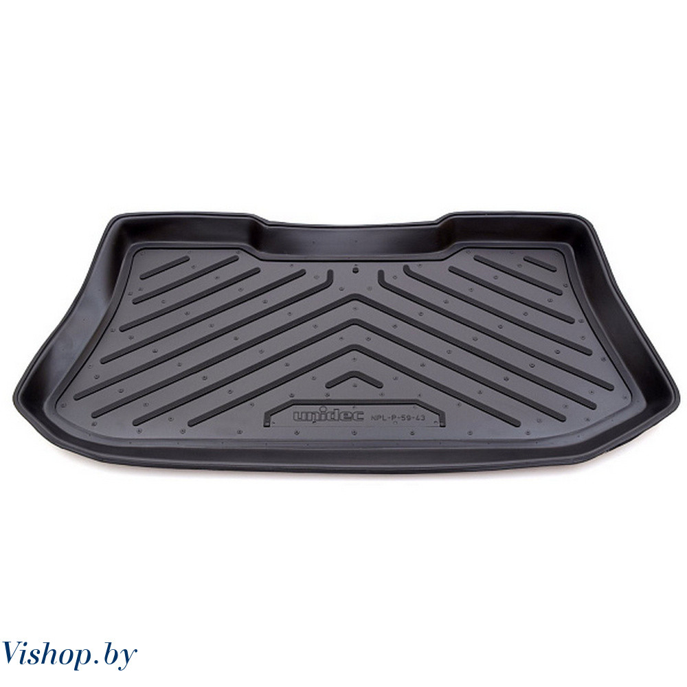 Коврик багажника для Mitsubishi Pajero II 3 дв. Серый