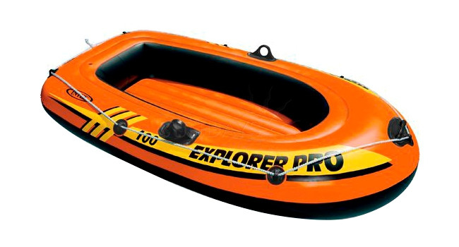 Лодка надувная 160х94х29 см Intex Explorer 100 58355NP (Китай)