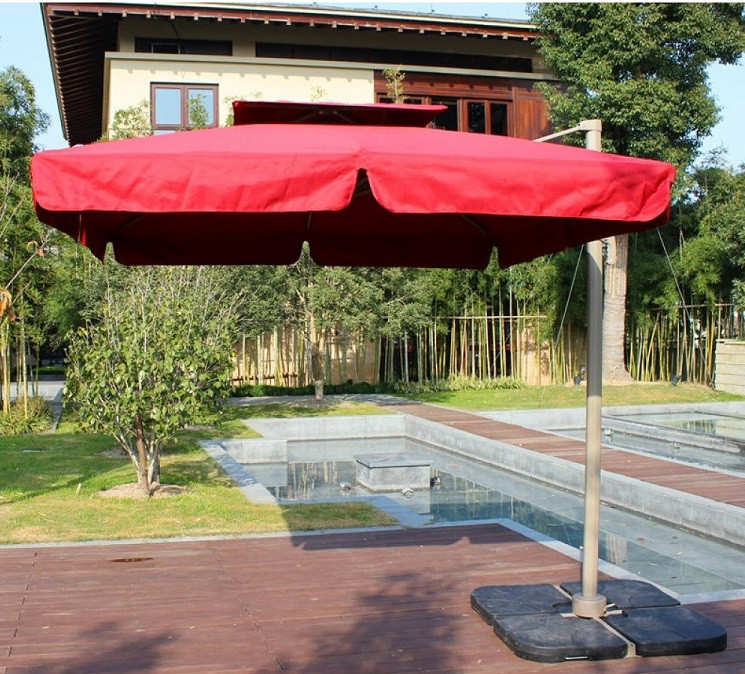 Зонт для кафе AFM-300SQR-Red