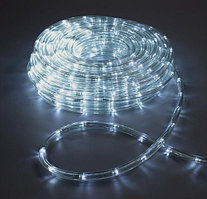 Дюралайт 10 мм, IP65, 20 м, 24 LED/м, 220 В, 8 режимов, свечение белое