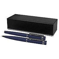 Набор ручек Attashe Solution, (ручка шариковая, роллер) в подарочной коробке Emotion Синий