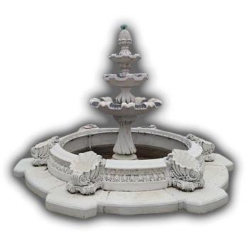 Фонтан Неаполитанский из бетона — Ф 107