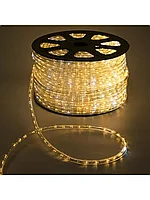 Дюралайт 13 мм, IP65, 100 м, 36 LED/м, 220 В, 2W, мерцание, свечение тёплое белое