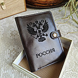 Мужской набор: ремень Beng 4см + универсальная обложка + ключница, фото 6