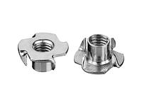 Гайка М4/8 врезная, цинк, DIN 1624 (50 шт в зип-локе) STARFIX