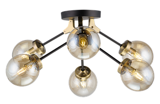 Потолочная люстра NewRgy 39155MD/6B MBK+AB