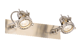 Светильник спот NewRgy B85879/2W SATIN NICKEL