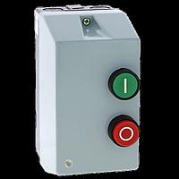 Пускатель магнитный ПМЛ-1230-12А-400В с тепловым реле 9-13А в корпусе IP65, с кнопками Пуск/Стоп, с индикацией