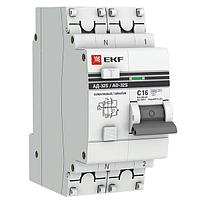 Дифференциальный автомат АД-32 (селективный) 1P+N 16А/100мА EKF PROxima