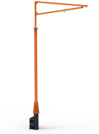 Вспомогательная металлоконструкция "АНТИРИСК - Саиф 3", высота мачты 7,1 м