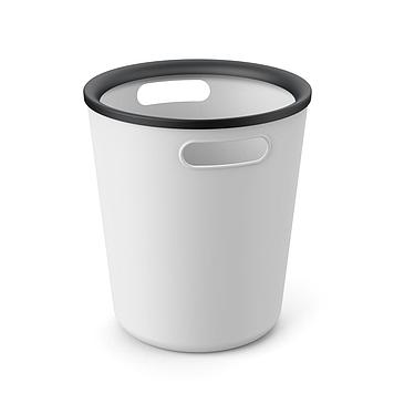 Корзина для мусора 10л Ambient Folk, цвет светло-серый