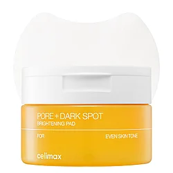 80 шт! Тонер-пэды для выравнивания тона и рельефа кожи Celimax Pore+Dark Spot Brightening Pad
