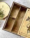 Подарочная деревянная коробка с выдвижной крышкой, гравировка, 210х290х95 мм, фото 3