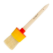 Кисть малярная круглая пластиковая оправка, №18, диаметр 60 мм - 01-0-118