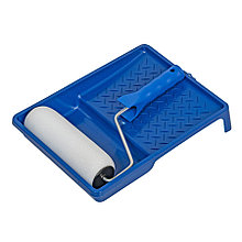 Набор малярный 2 предмета: валик Поролон 180мм, кювета 245х330 мм, (уп.) - 04-1-122