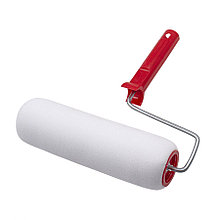 Валик малярный с рукояткой Поролон, ось 6мм, D48мм, 250мм - 04-2-102