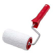 Валик малярный с рукояткой Велюр, ось 6мм, D48мм, 100мм - 04-2-303