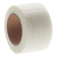 Серпянка стеклотканевая самоклеящаяся сетчатая армирующая лента, лавсан, 50ммх20м - 49-4-320