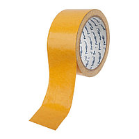 Лента клейкая двухсторонняя, тканевая основа, клей - синтетический каучук, 48ммх5м - 49-5-505