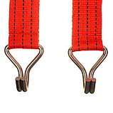 Ремень крепления груза с крюками, 0,038х6м, с храповым механизмом - 62-5-115, фото 2