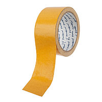 Лента клейкая двухсторонняя, тканевая основа, клей - синтетический каучук, 48ммх10м - 49-5-510