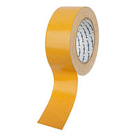 Лента клейкая двухсторонняя, тканевая основа, клей - синтетический каучук, 48ммх25м - 49-5-525