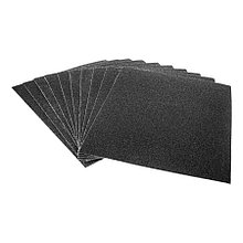 Шлифовальный лист на тканевой основе, водостойкий, оксид алюминия, Р40, 230х280мм 10шт., (уп.) - 32-7-040