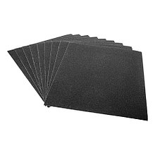 Шлифовальный лист на тканевой основе, водостойкий, оксид алюминия, Р80, 230х280мм 10шт., (уп.) - 32-7-080