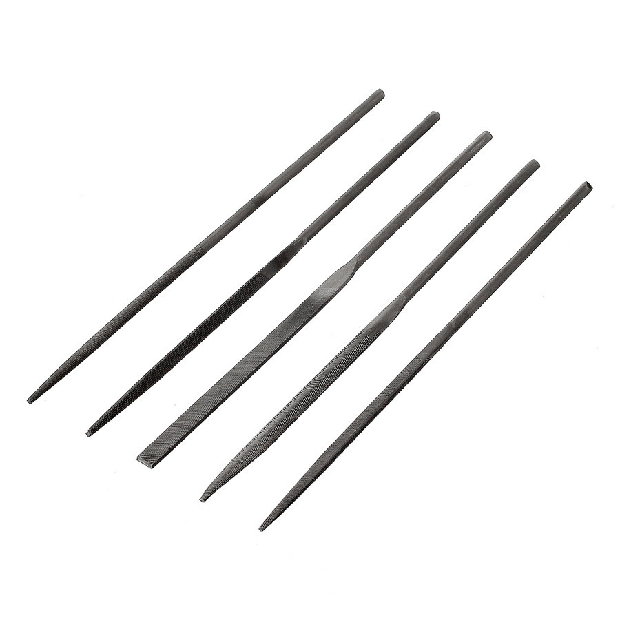 Набор надфилей 5 предметов, 3x140 мм, (уп.) - 40-0-015