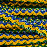 Шнур вязаный  полипропиленовый цветной, сердечник полипропилен, 90кгс , д.6мм, 20м - 51-2-046, фото 4