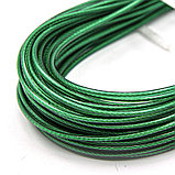 Трос металлополимерный зеленый полупрозр. ПР-2.0, 20м.п. - 51-9-016, фото 2