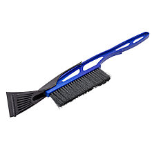 Щетка для уборки снега со скребком, Эконом, 53см - 60-6-050