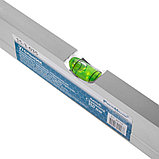 Угольник алюминиевый литой с уровнем, 1 акриловый глазок, двусторонняя разметка в см, 350мм - 15-3-035, фото 2