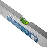 Угольник алюминиевый литой с уровнем, 1 акриловый глазок, двусторонняя разметка в см, 500мм - 15-3-050, фото 2