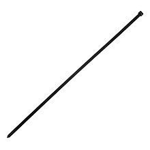 Хомуты нейлоновые, черные, 450х7,2мм 100шт., (уп.) - 47-3-457