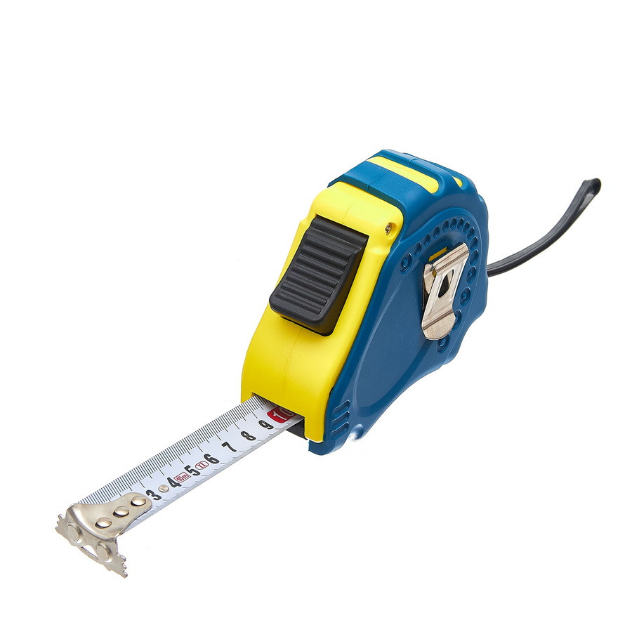 Рулетка RemoCosmo, магнитная, обрезин. корпус из ABS-пластика, усиленная лента, автостоп, 10мх25мм - 15-4-110