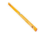 Уровень алюминиевый Yellow, коробчатый корпус, 3 акриловых глазка, линейка, 800мм - 17-0-008, фото 2