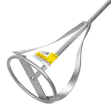 Миксер малярный тип В, для красок и штукатурных смесей, шестигранный хвостовик, 100х500мм - 18-2-013