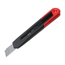 Нож с выдвижным лезвием сегментированное лезвие, 18х100мм - 19-0-000