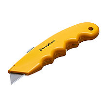 Резак с выдвижным лезвием ЭРГОНОМИК, 19 мм, HCS, корпус из Al сплава - 19-0-110