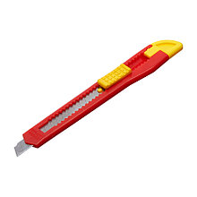 Резак с выдвижным лезвием 9 мм, HCS, автофиксатор - 19-0-230