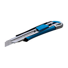 Резак с выдвижным лезвием ALUMINIUM PROFI, 25 мм, HCS, корпус из Al сплава, автофиксатор - 19-0-303